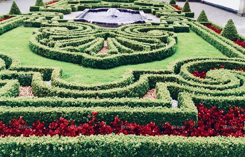 Linderhof Germany castle grounds 