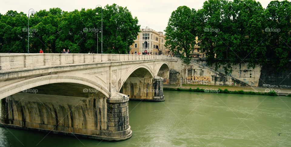 Bridge in rome