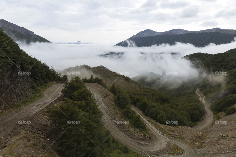 Beautiful and dangerous road.