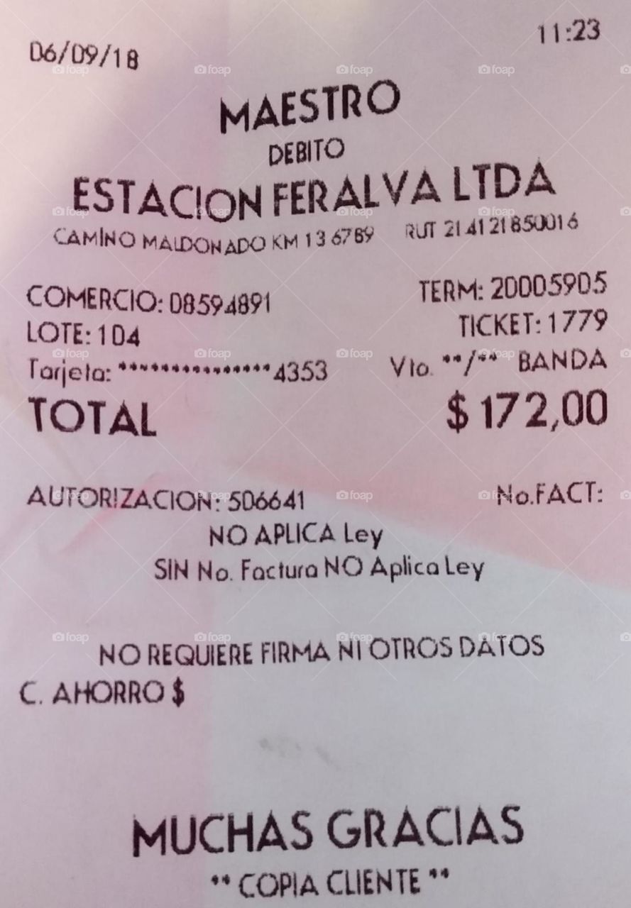 ticket