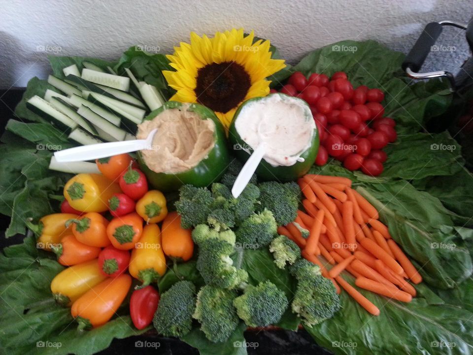 Deconstructed garden. I threw the house warming party to serve the veggie tray. Forget about the BBQ, the secret to a good time lay in the garden.