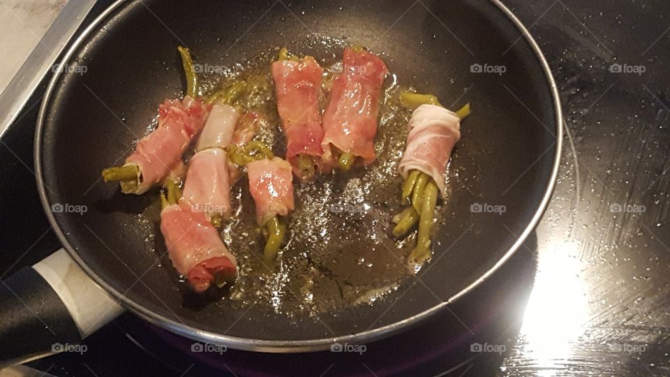 Prinzess Bohnen im Speckmantel 🤗