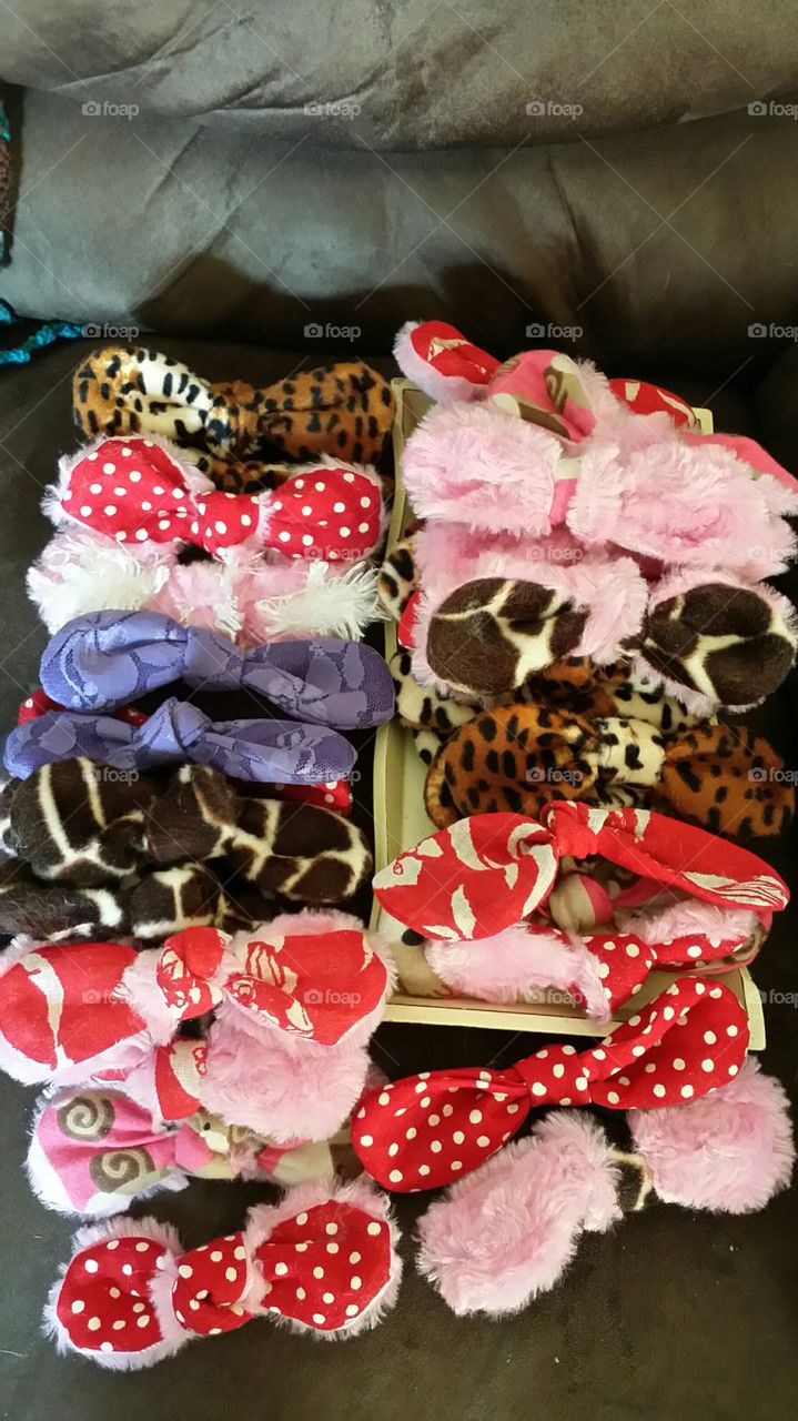 hair bows handmade