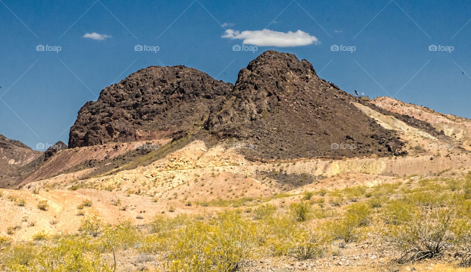 Red Rock Canyon , Mojave Desert near Las Vegas , Nevada.