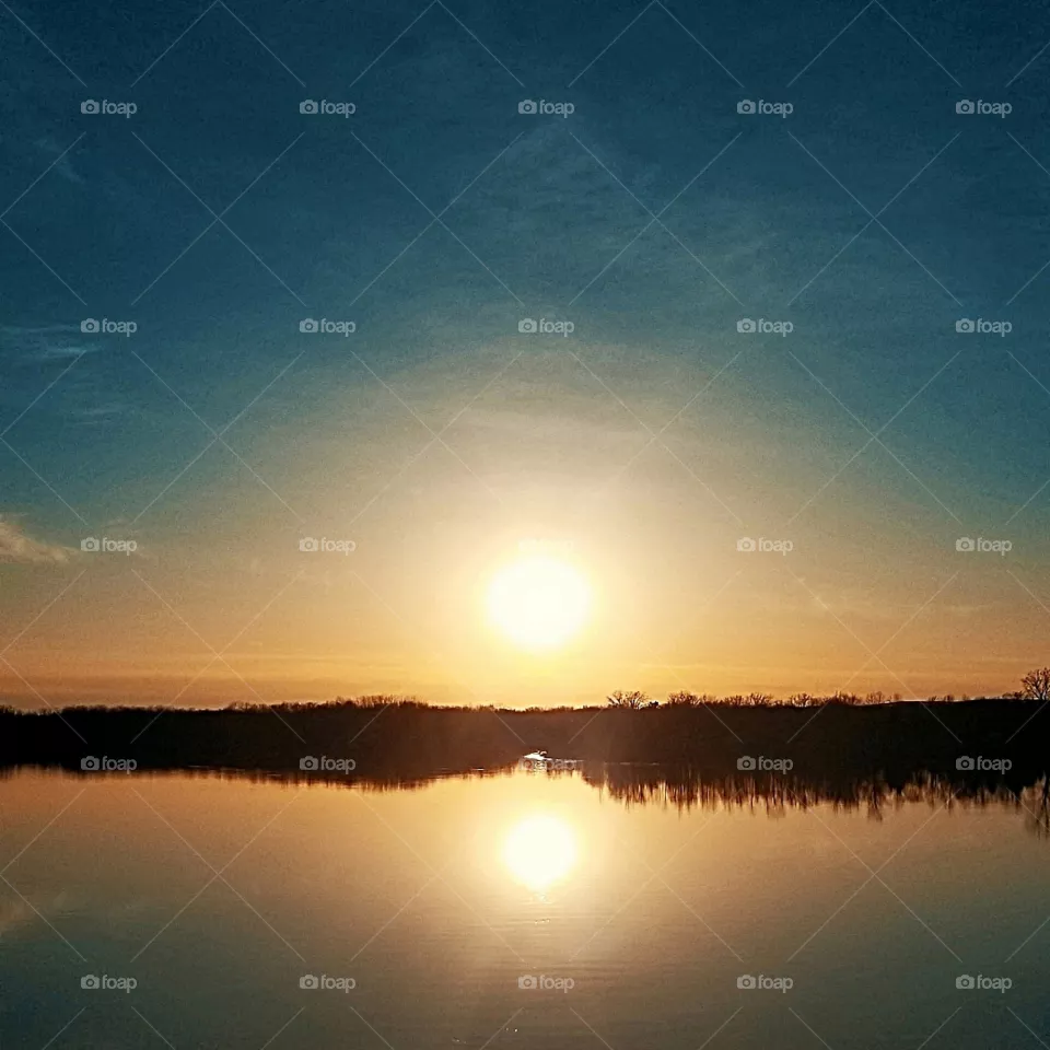 Sun reflections
