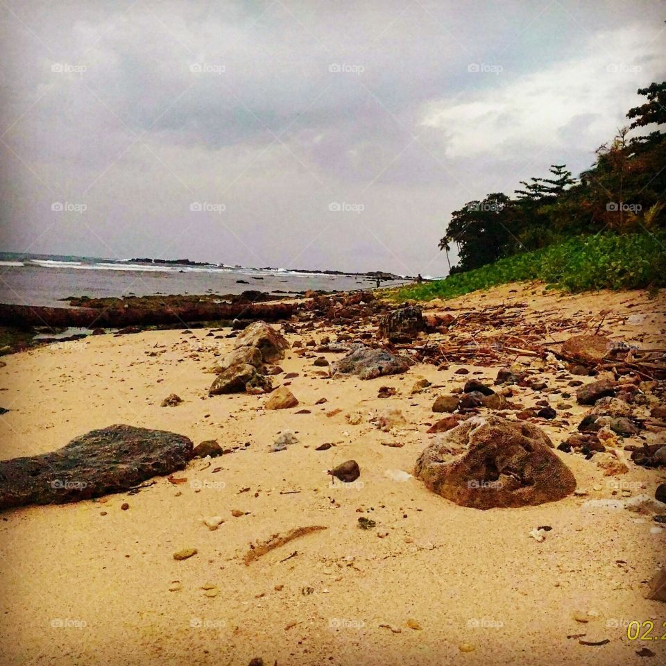 indonesian nature beach
