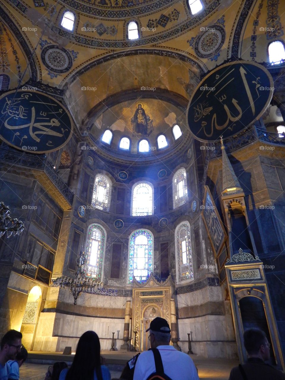 The Hagia Sofia in the sunlight 