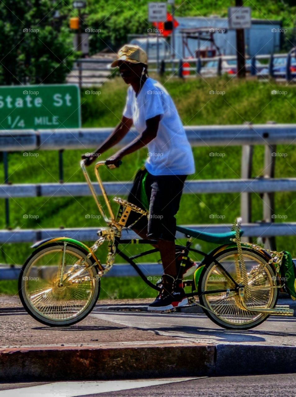 Gold Bike