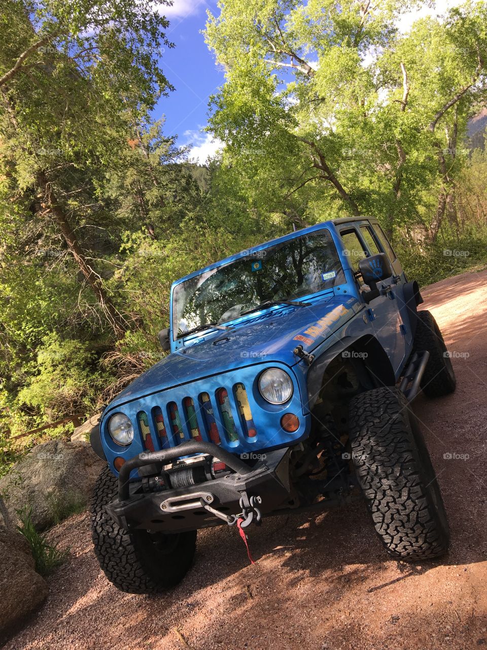 Jeep in Colorado 