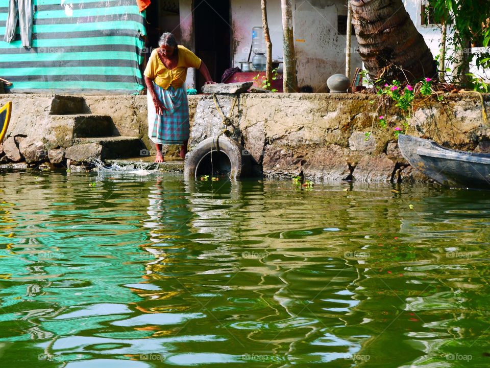 Woman at work
India 