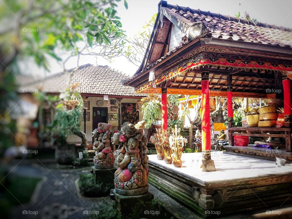 Bali, Ubud, temple