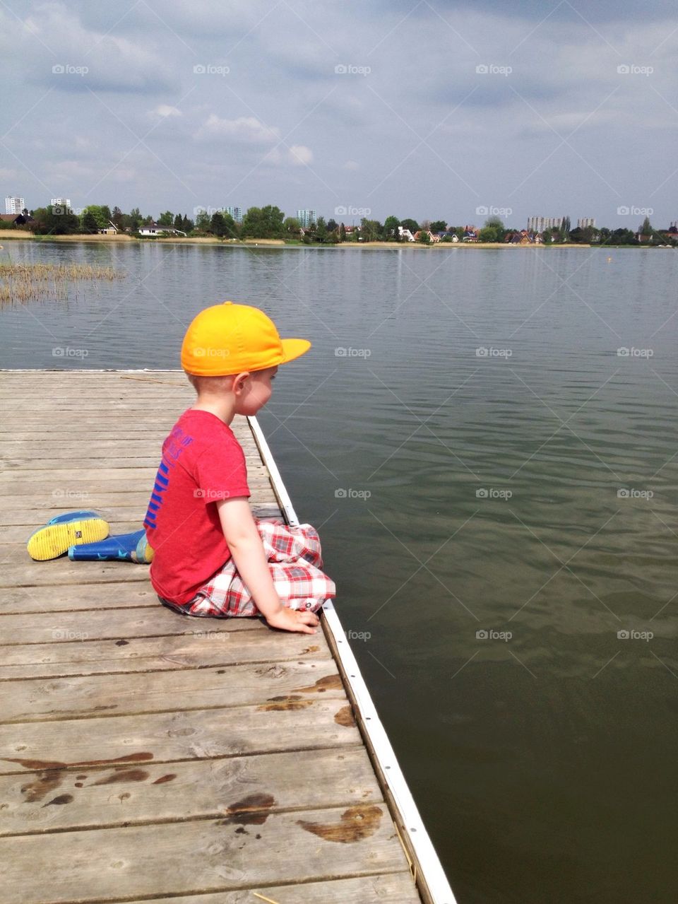 Boy at the Lake