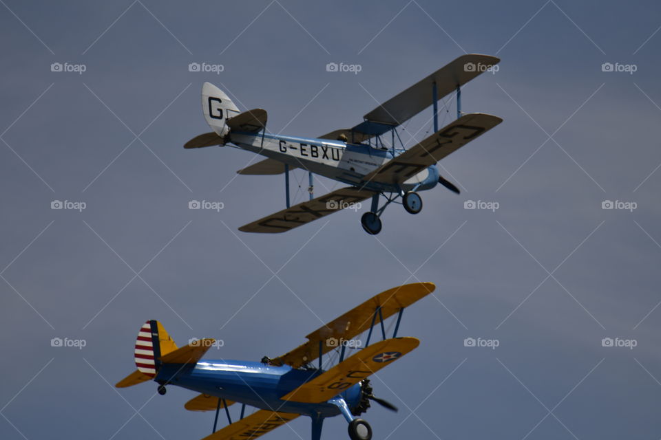 Boeing Stearman Kaidet - FNM 1833 
De Havilland DH-60 "Moth" 1825