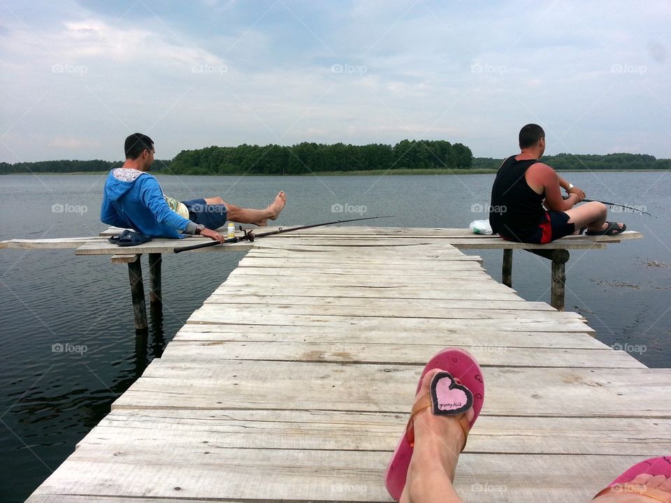 My relaxing hobby. When we are going fishing with friends we feel free, we build strong relationships and create many memories 