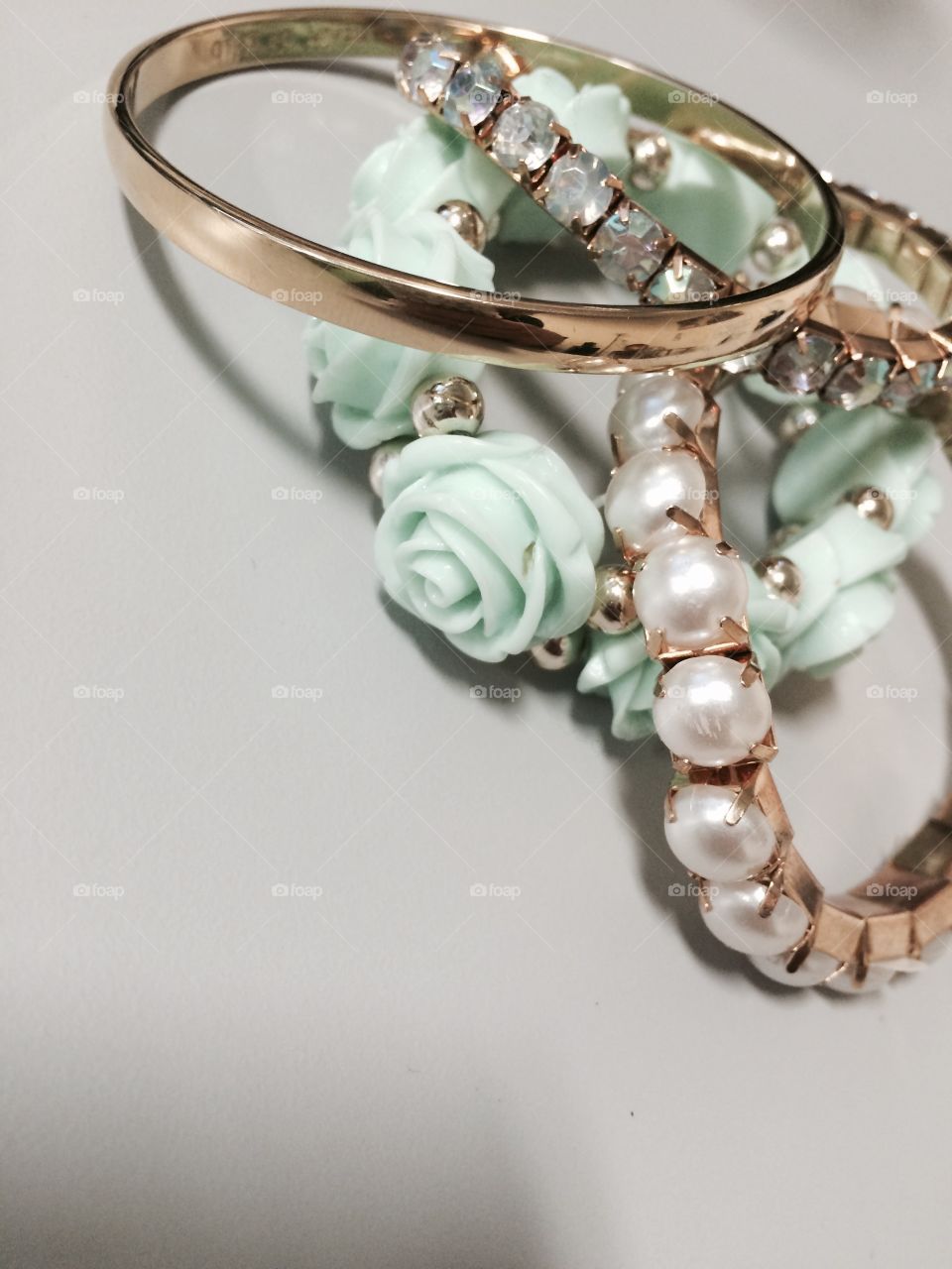 Bracelets are Classier. Bracelet and pearls