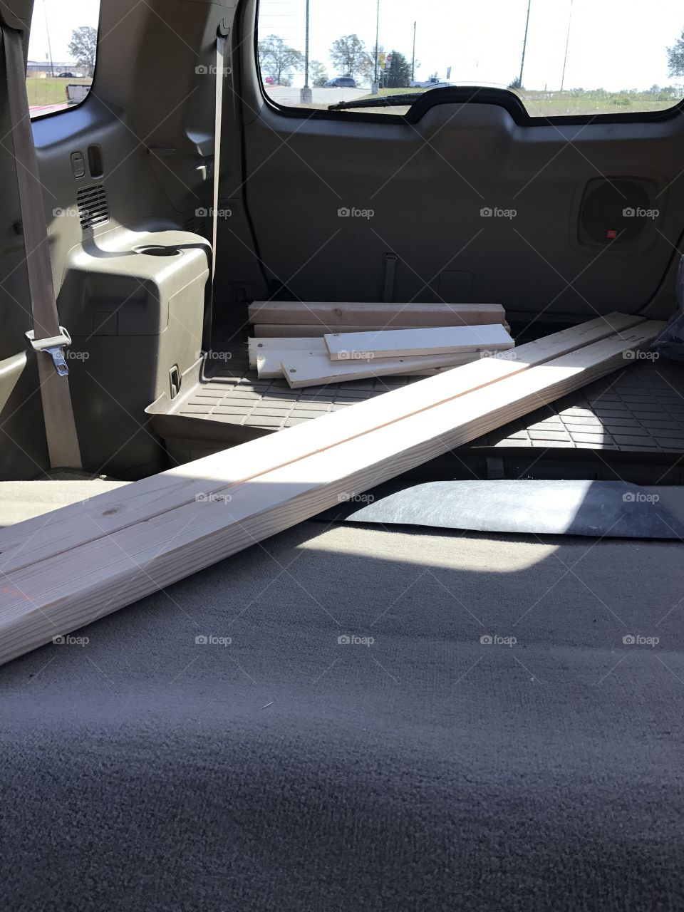 Learning that a couple of 2x4’s will fit in my Toyota Highlander. 