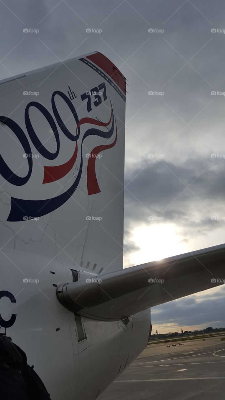 Sky, Travel, No Person, Airplane, Business