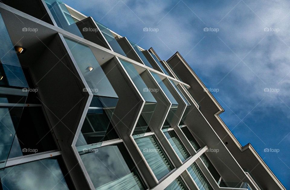 modern office building