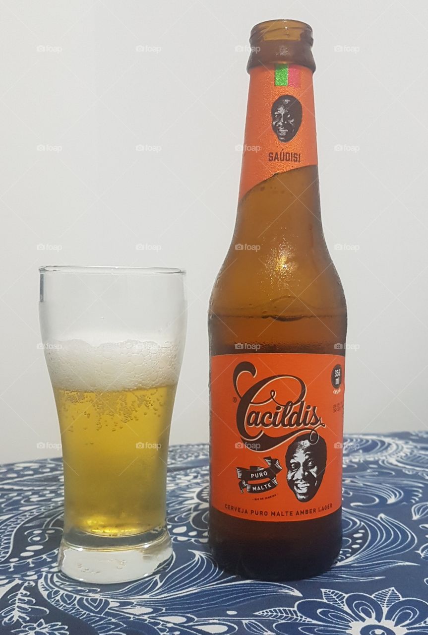 Brazilian beer Cacildis