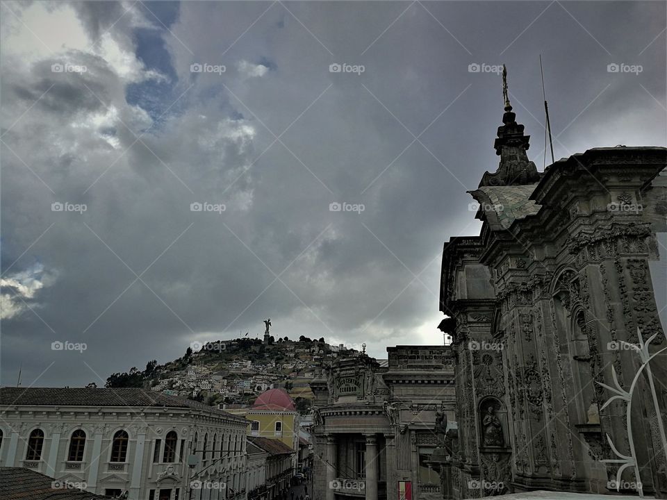 View in Quito, Ecuador