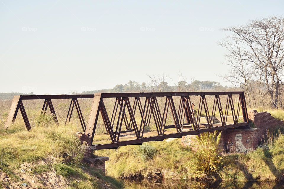 abandoned bridge