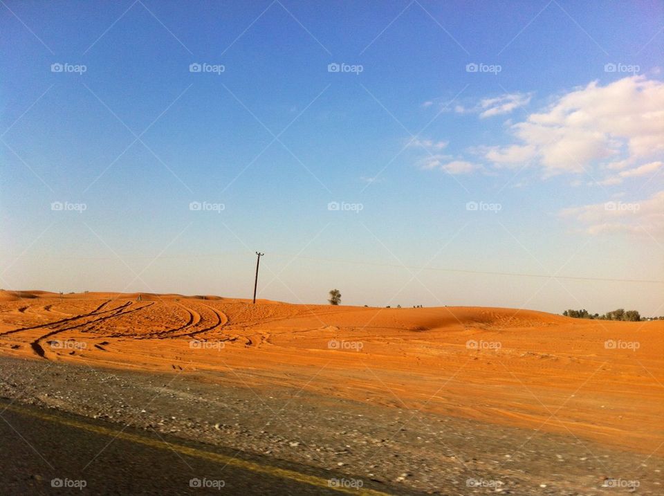 Desert near Dubai