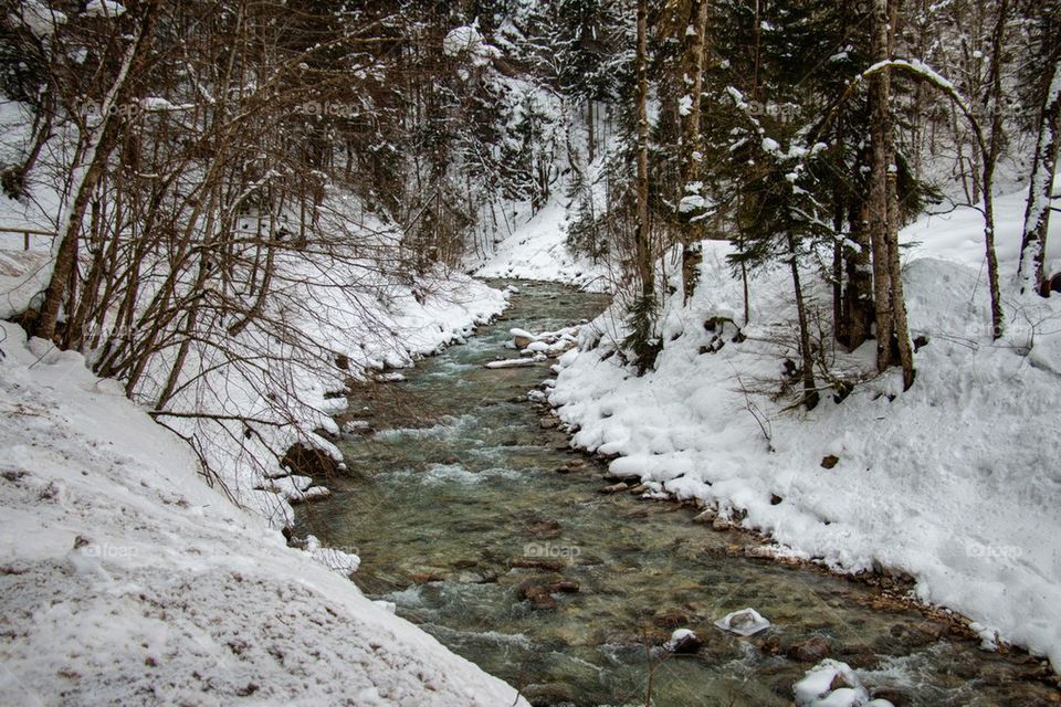 Partnach river 