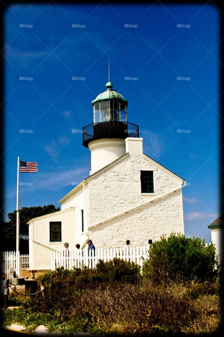 Old Point Loma lighthouse 
