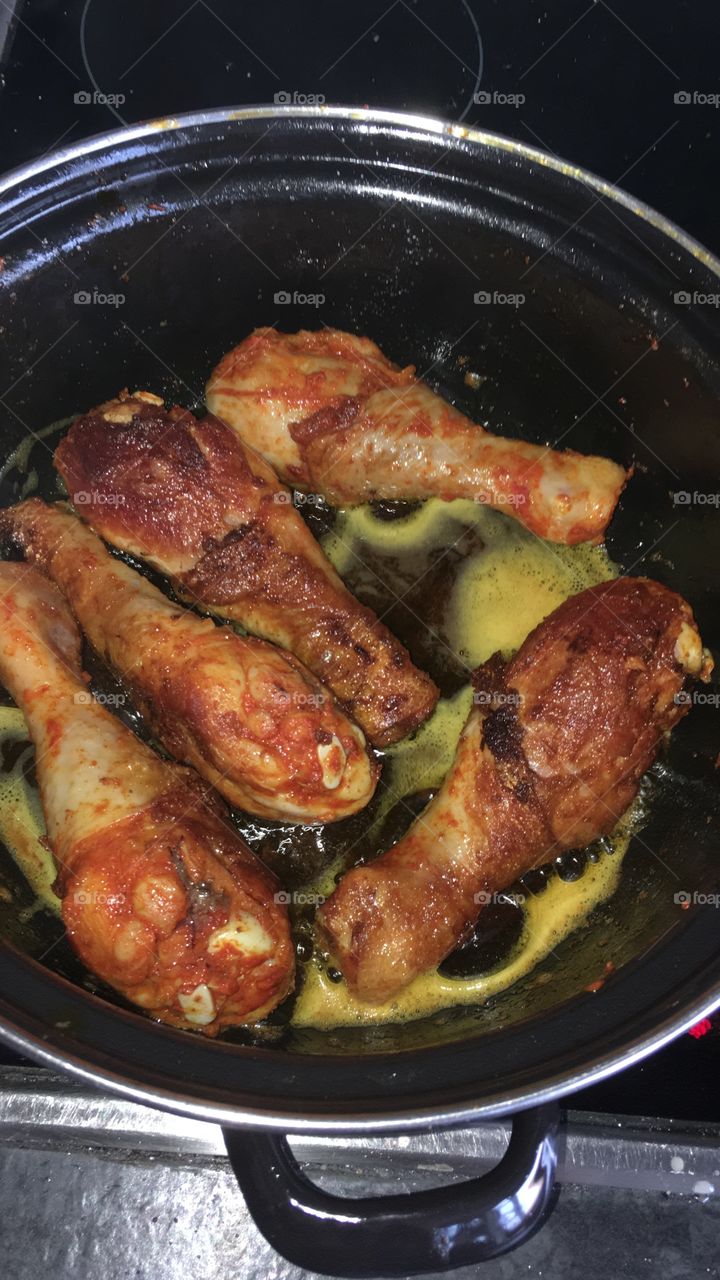 fried chicken bones the Netherlands 