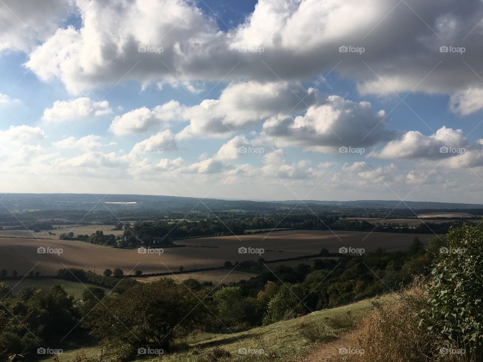 Northdowns Kent countryside