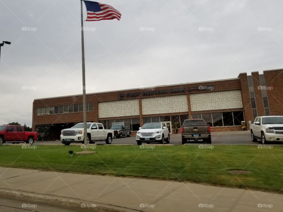 Soccer, Building, Competition, Flag, Administration