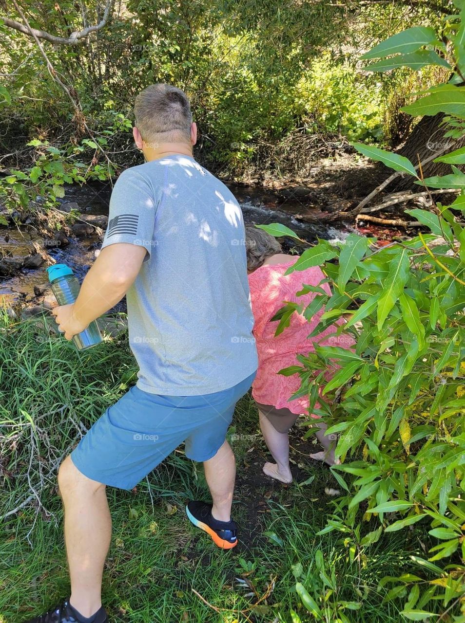 Hiking to get healthy 