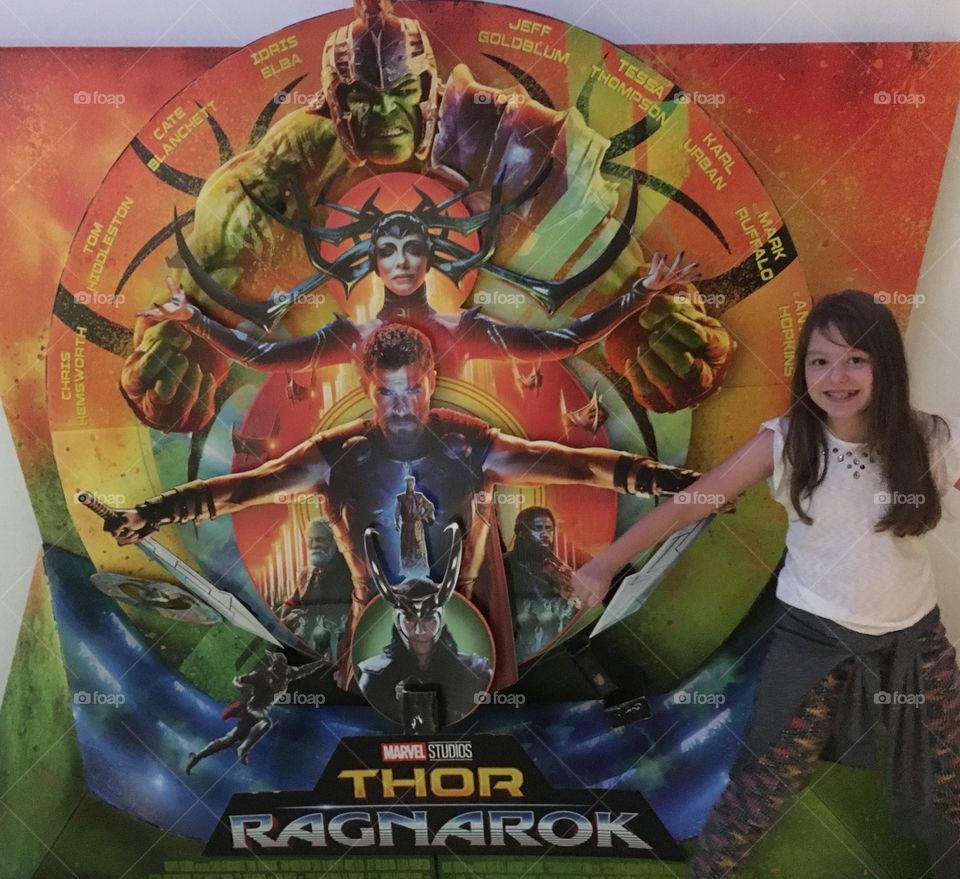 Muito legal ter uma filha que é fãzinha de #heróis!
🙋🏼
#Cinema
#Thor