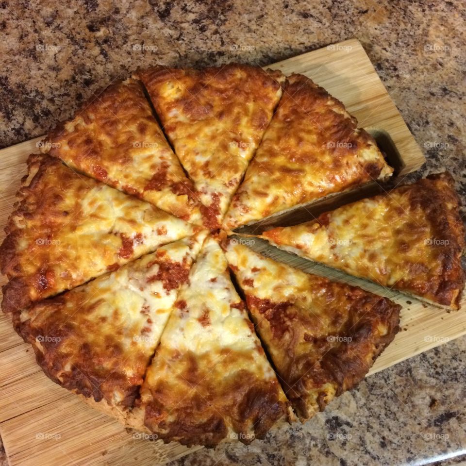 Pizza slices