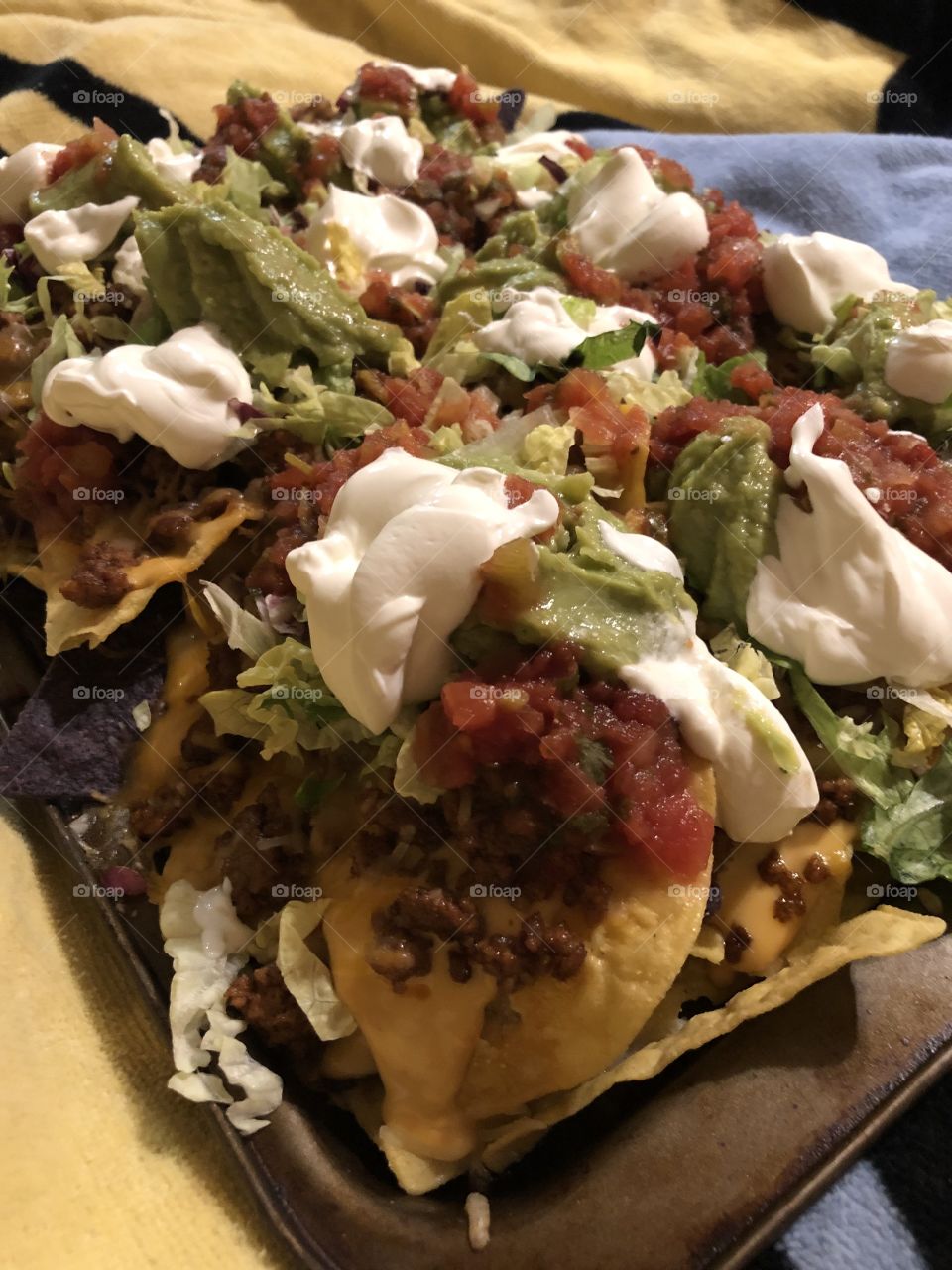 Best nachos ever warm spicy crunchy flavorful delicious dinner with my love that’s how you make a tummy full