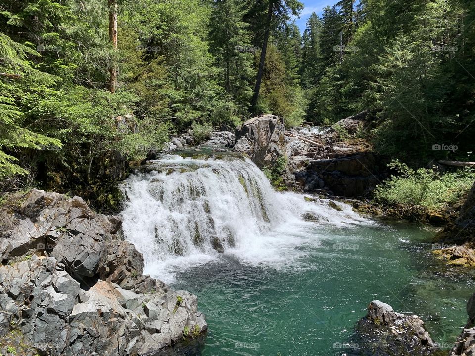 Opal Creek Waterfall