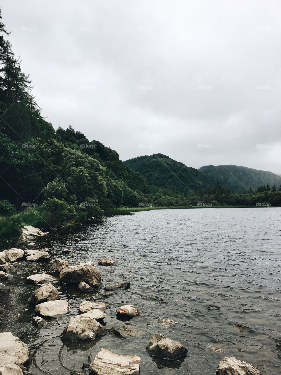 Glendalough lake 