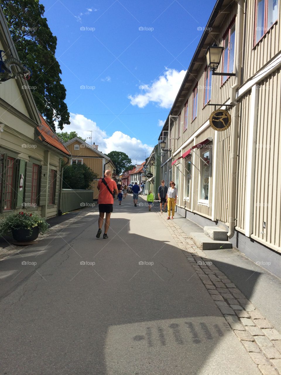 Walkway in Sigtuna