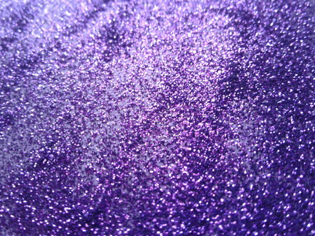 Full frame of purple glitter