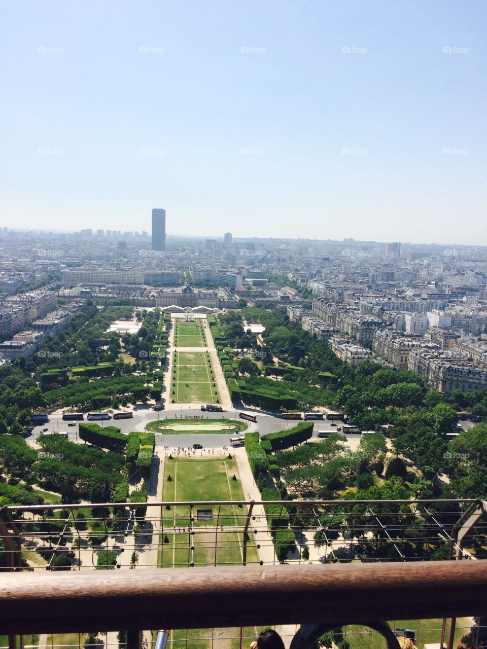 Another great view from the top of the Eiffel Tower! It is just stunning, with many more photos to come 😉