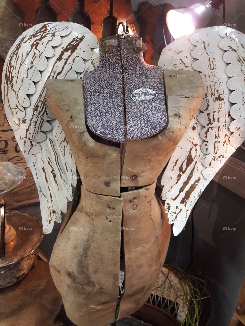 Antique Angel Dress Mannequin