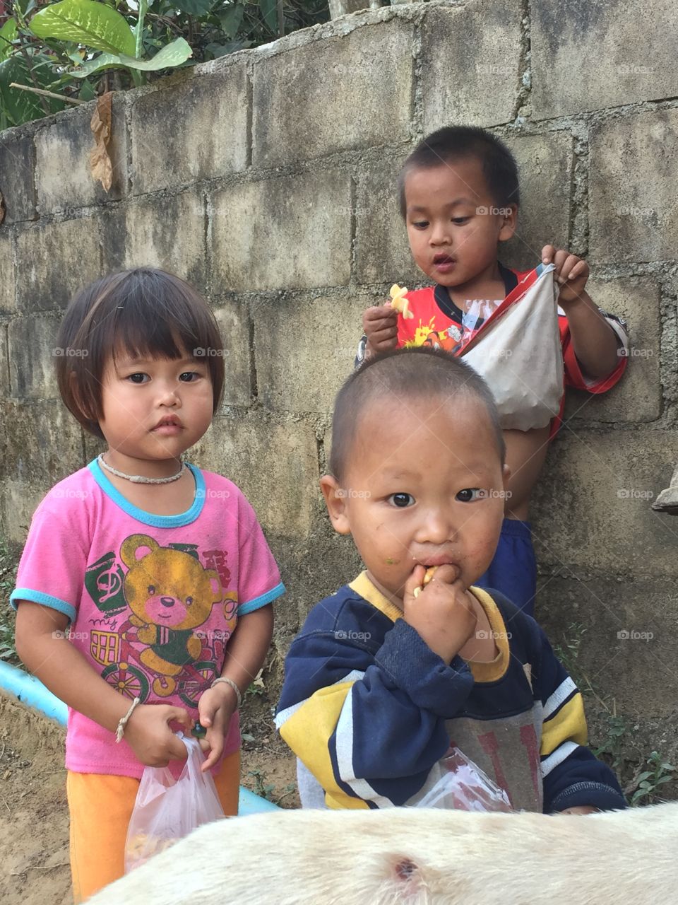 Village children 