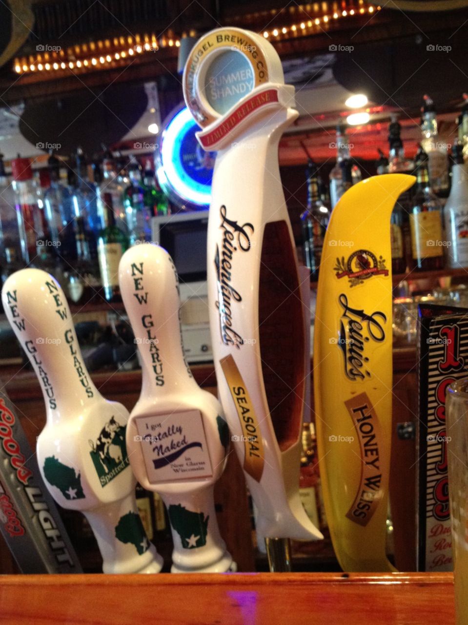 Wisconsin beer taps