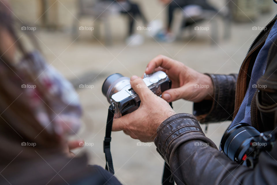 Hanging the camera