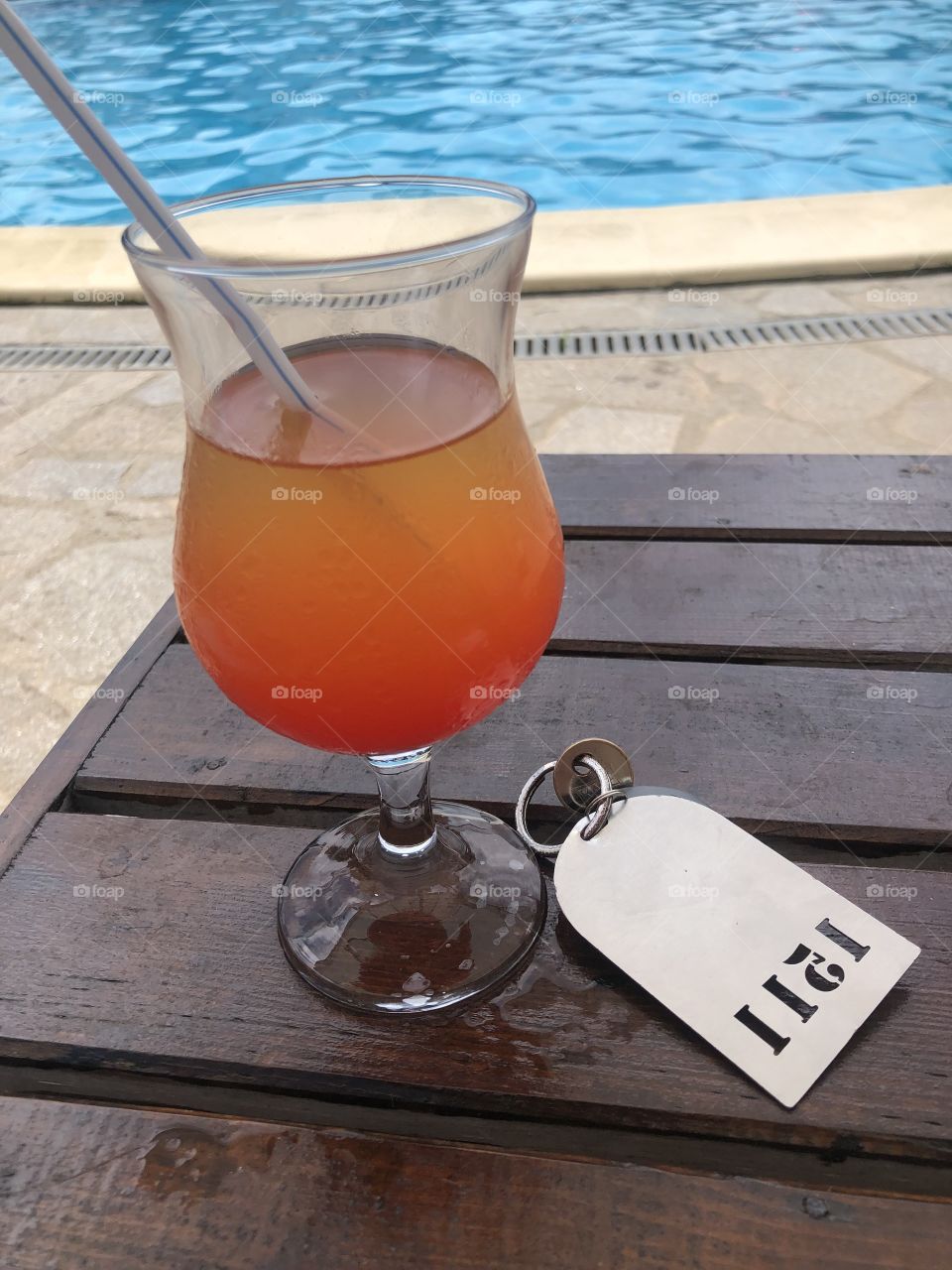 Mood of summer with cocktail 