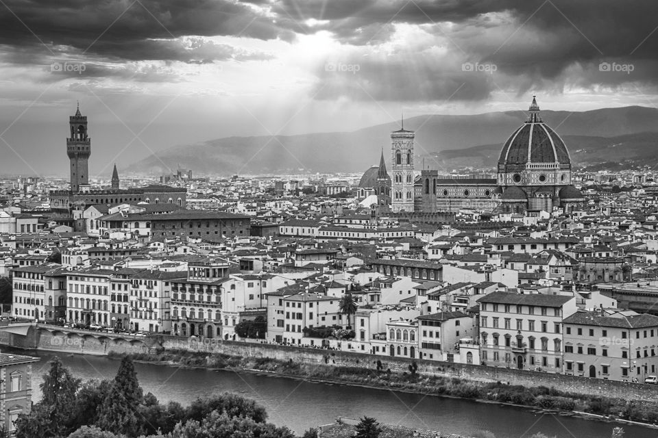 Florence b&w