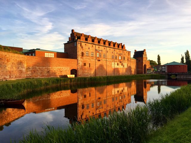 Reflection at dawn 