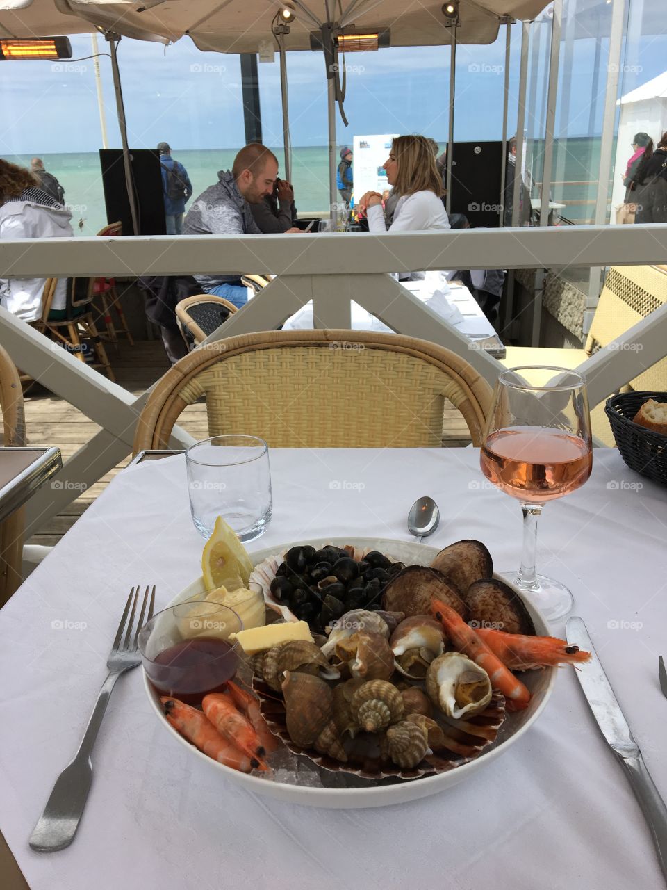 Seafood in France 