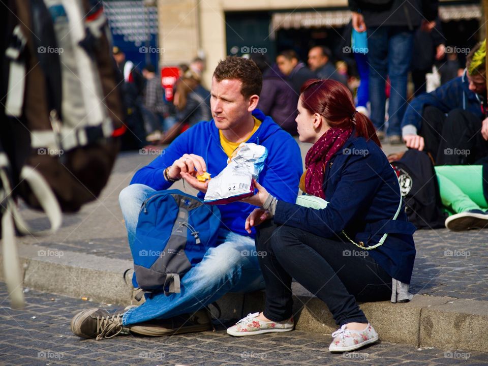 Street, People, City, Man, Woman