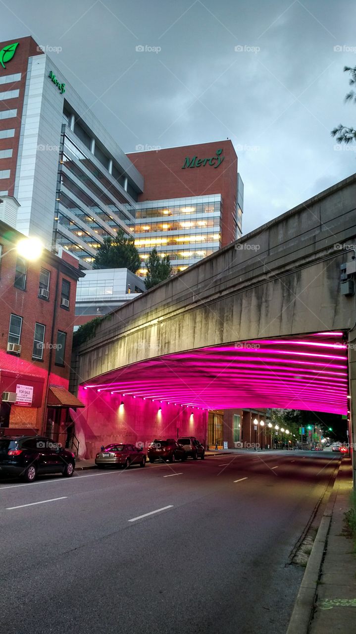 Baltimore Underpass at Mercy Hospital